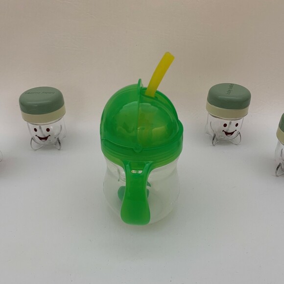 Baby Bullet Food Storage Jars and Munchkin Sippy Cup - Picture 7 of 8